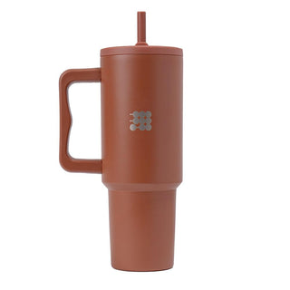 Vaso Térmico Cubitt Antiderrames de 40 oz - Color Terracota