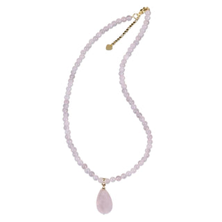 Collar de Piedra Natural Fluorita BXSEEF - Cuentas de 5mm
