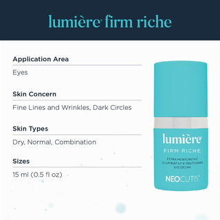 Crema Contorno de Ojos NEOCUTIS Lumiere Firm Riche