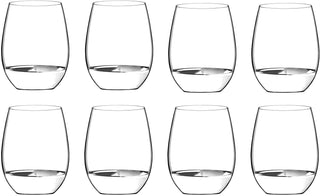 Set de 8 Copas de Vino de Cristal Riedel O