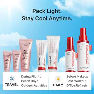 medicube Summer-Ready Travel Kit: Skincare Refrescante y SPF 50