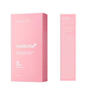 medicube PDRN Collagen: Crema Antiarrugas para Cuello con Masajeador Gua Sha
