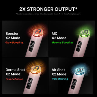 medicube Booster Pro X2™: Dispositivo Facial 7 en 1 Rosa