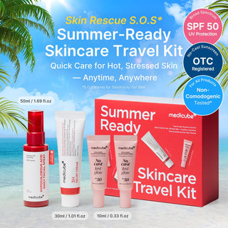 medicube Summer-Ready Travel Kit: Skincare Refrescante y SPF 50