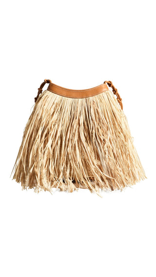 Bolso de Flecos Isla para Mujer SIMONMILLER - Rafia Natural
