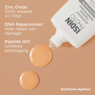 ISDIN Eryfotona Ageless SPF 50: Protector Solar Mineral con Color