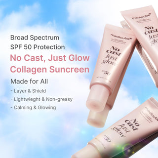 medicube Just Glow Collagen: Protector Solar Facial SPF 50