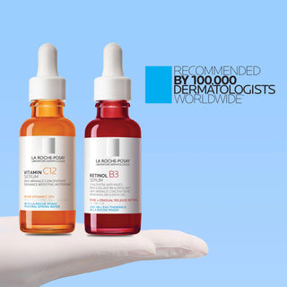 Kit La Roche-Posay: Sérum Vitamina C 10% + Sérum Retinol