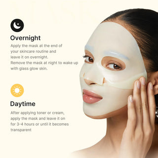 medicube Jelly Gel: Mascarilla Nocturna con Cúrcuma (4 uds)