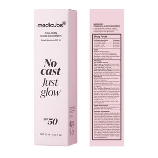 medicube Just Glow Collagen: Protector Solar Facial SPF 50