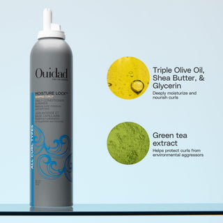 Acondicionador y Primer Ouidad Moisture Lock para Rizos