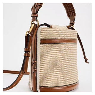 Bolso Tejido de Paja para Mujer | Cartera Casual Verano y Playa