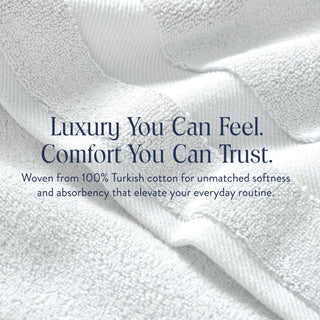Set de 4 Toallas de Baño Brooklinen Algodón Turco - Blanco