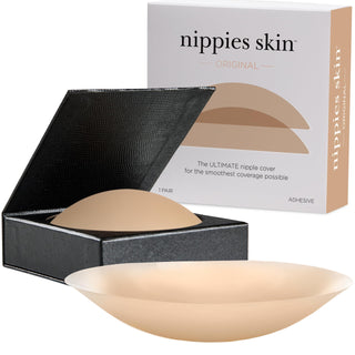 Pezoneras de Silicona Reutilizables Nippies - Tono Caramelo