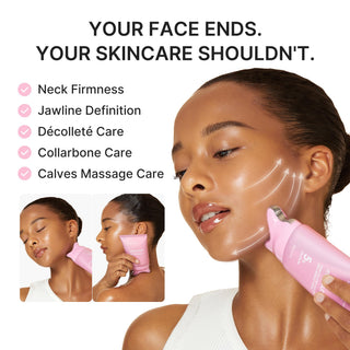 medicube PDRN Collagen: Crema Antiarrugas para Cuello con Masajeador Gua Sha