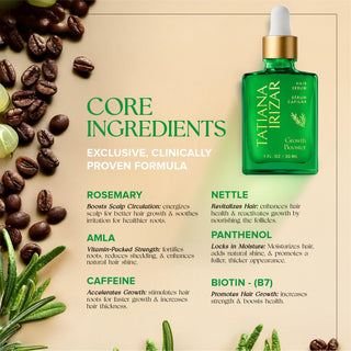 Sérum Capilar Anticaída para Mujer con Cafeína y Biotina, 1 oz