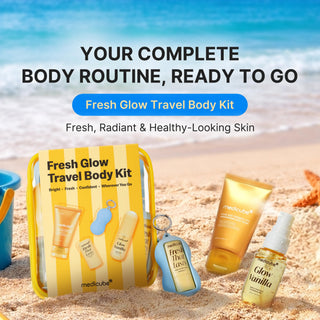 medicube Fresh Glow Body Kit: Set de Viaje Cuerpo y Cabello
