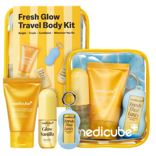 medicube Fresh Glow Body Kit: Set de Viaje Cuerpo y Cabello