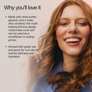 Acondicionador y Primer Ouidad Moisture Lock para Rizos
