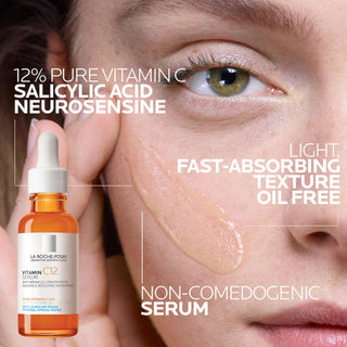 Kit La Roche-Posay: Sérum Vitamina C 10% + Sérum Retinol